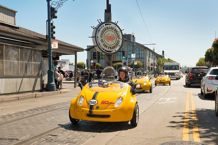 Experience San Francisco like never before in a unique GPS-guided car that shares stories while you explore the city's iconic sights and hidden gems at your own pace.